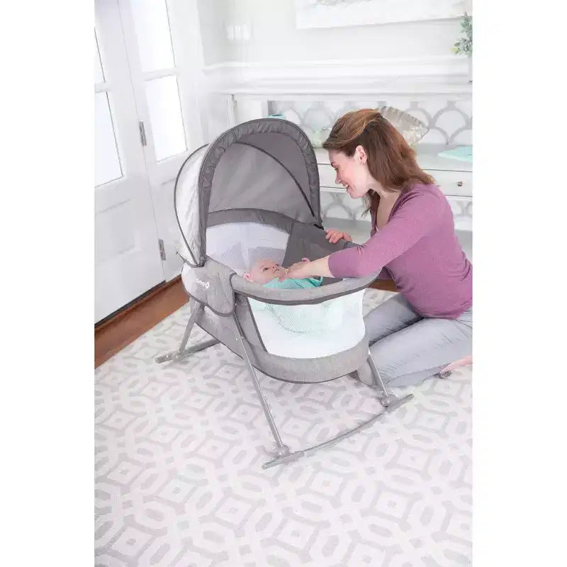 Safety 1st Nap and Go Travel Bassinet - Nightfall