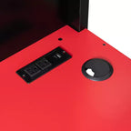 Luxystar Letto a soppalco completo da gaming con scrivania, mensole e luci