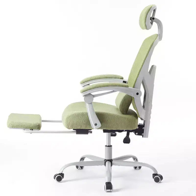 JIONJOY Ergonomic Mesh Gaming Chair with Footrest - 90-135 Recline, Adjustable Lumbar Support & Headrest