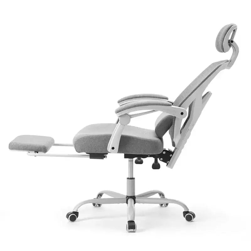JIONJOY Ergonomic Mesh Gaming Chair with Footrest - 90-135 Recline, Adjustable Lumbar Support & Headrest