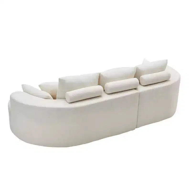 Christopher Knight Home Shamus, canapé d'angle moderne et douillet à 4 places avec 7 coussins