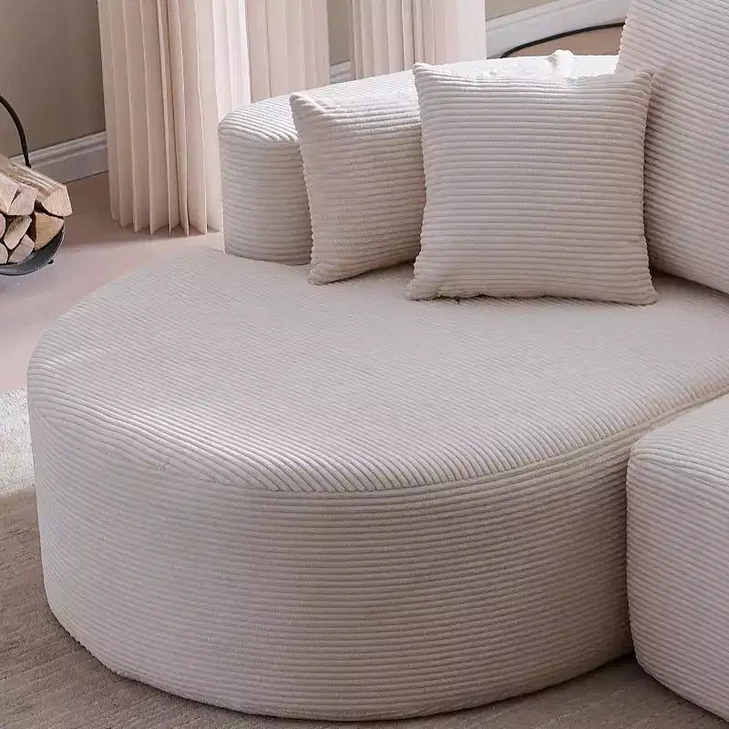 Christopher Knight Home Shamus, canapé d'angle moderne et douillet à 4 places avec 7 coussins