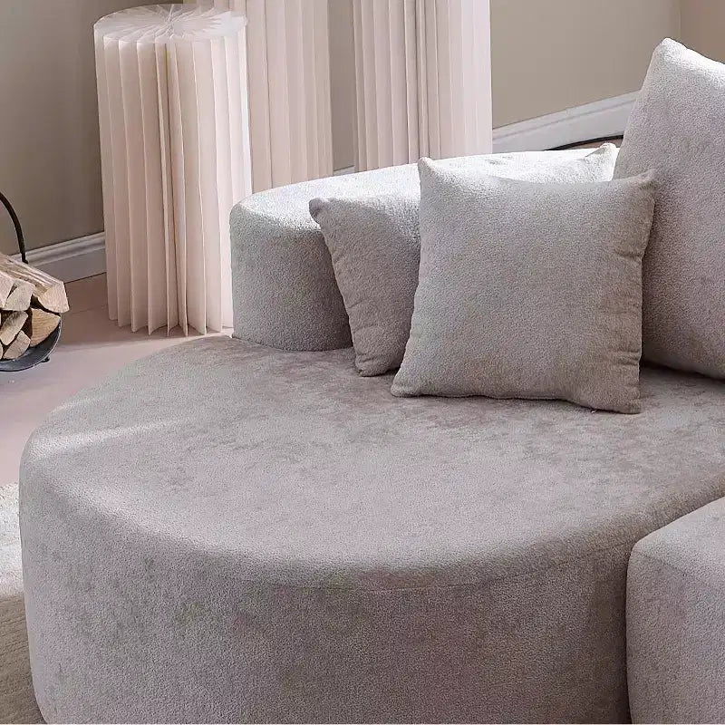 Christopher Knight Home Shamus, canapé d'angle moderne et douillet à 4 places avec 7 coussins