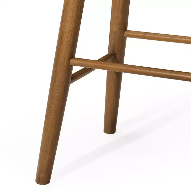 Sgabello da bar per cucina in legno senza schienale 30