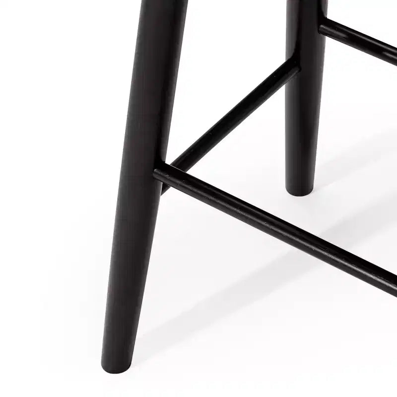 Sgabello da bar per cucina in legno senza schienale 30