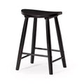 Maven Lane Luna Backless Wooden Kitchen Bar Stool 30