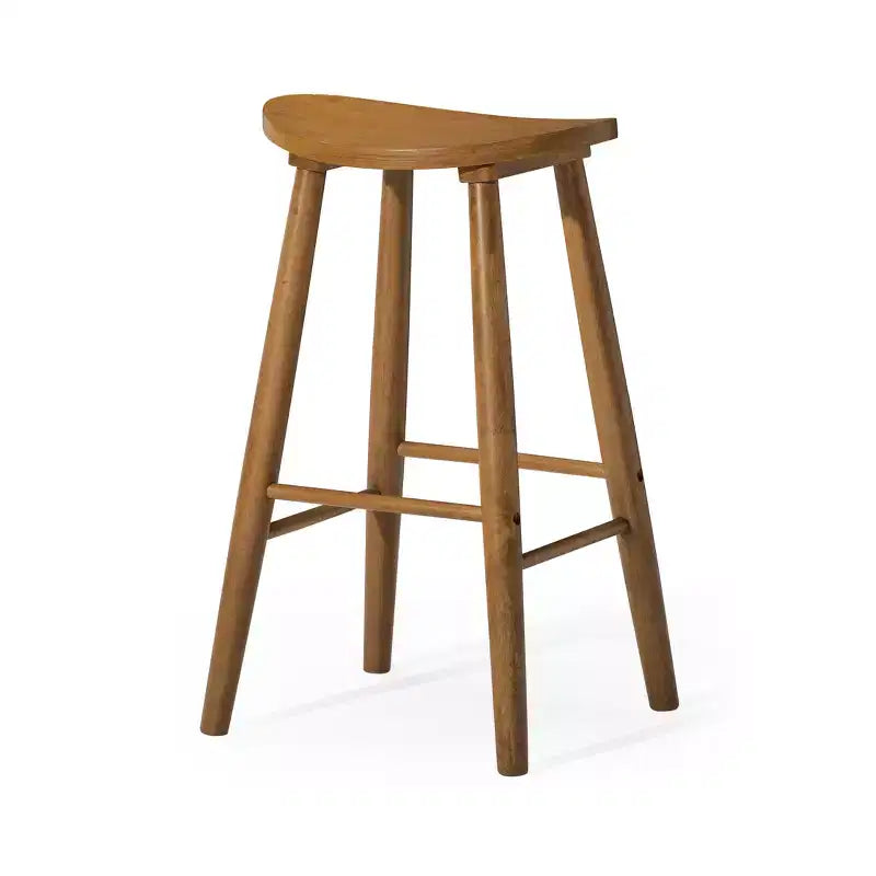Sgabello da bar per cucina in legno senza schienale 30