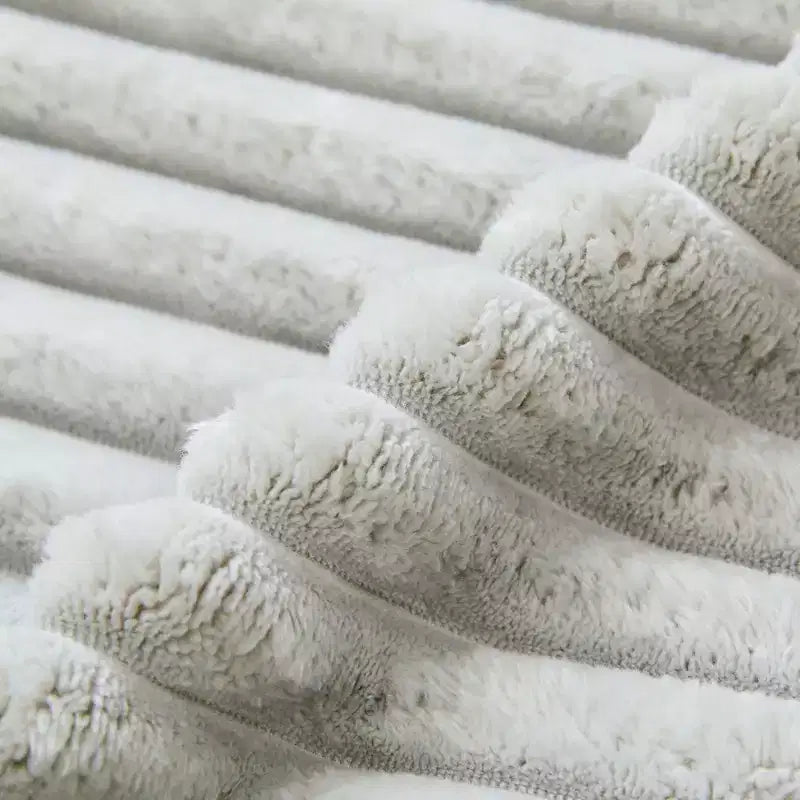 Divano Sezionale a U in Velluto a Coste da 6 Posti - Divano Modulare con Pouf Contenitore e Design Convertibile