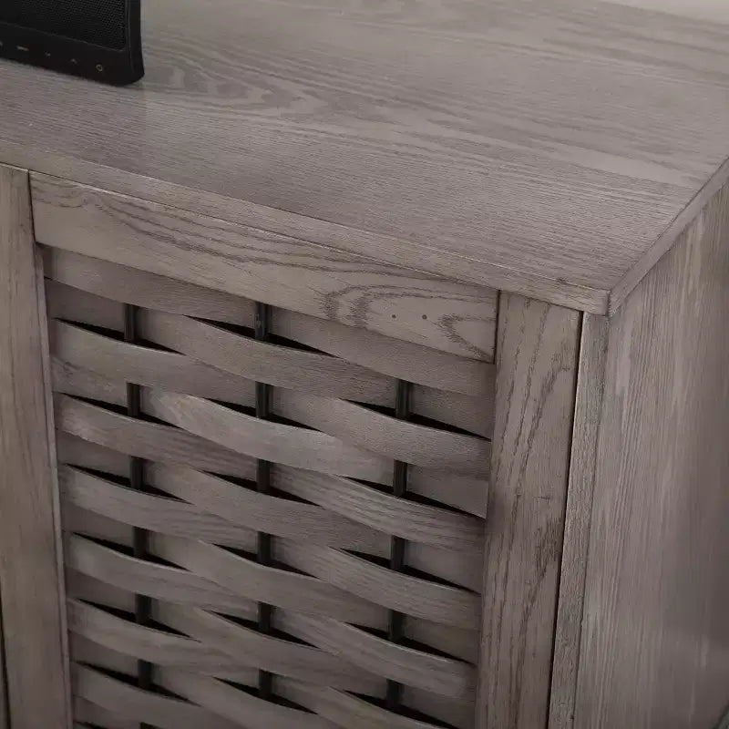 Akehurst TV Stand with Media Storage - Grey - SEI