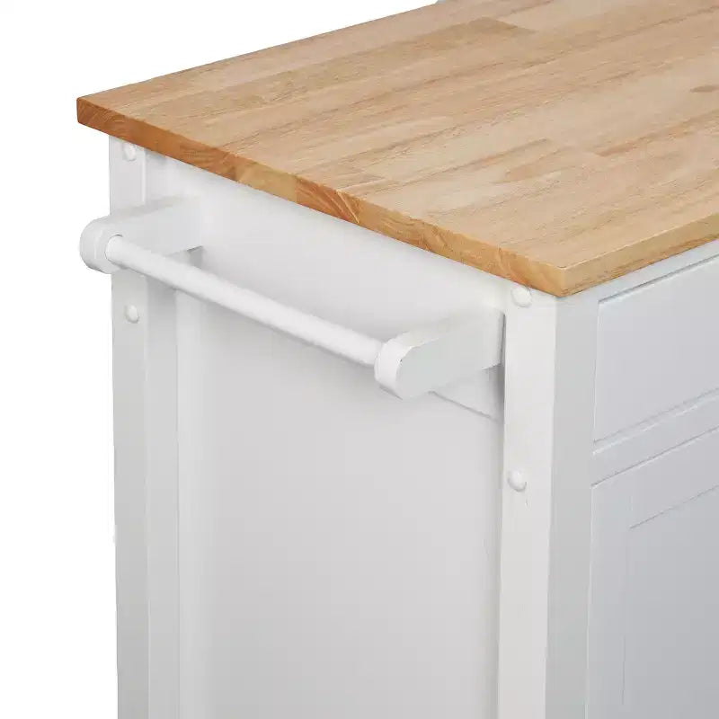 Martinville Kitchen Cart - White - SEI