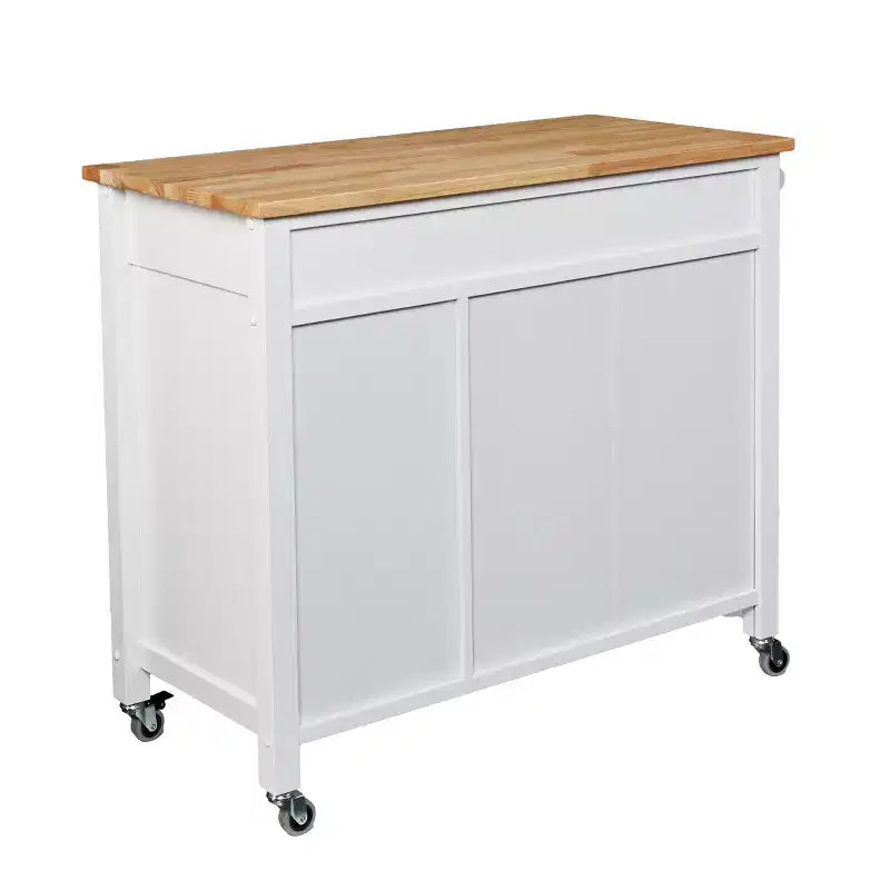 Martinville Kitchen Cart - White - SEI