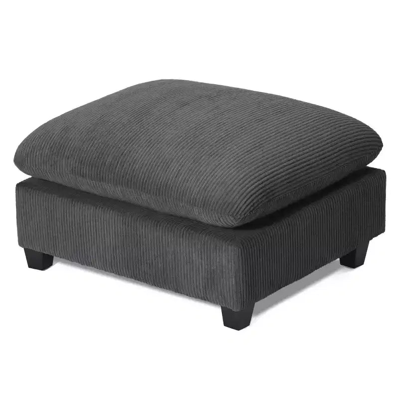 WestinTrends Hearthside 68.5 Corduroy Upholstered Indoor Chaise Lounge Chair