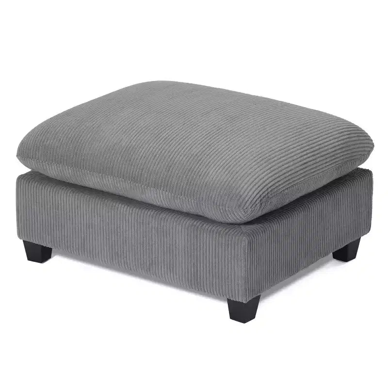 WestinTrends Hearthside 68.5 Corduroy Upholstered Indoor Chaise Lounge Chair
