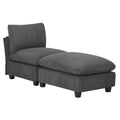 WestinTrends Hearthside 68.5 Corduroy Upholstered Indoor Chaise Lounge Chair