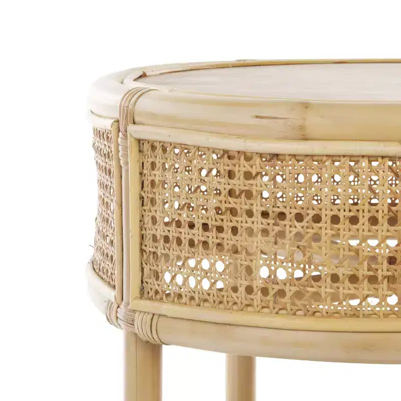Arvid Round Accent Table - ACC6505A - Natural - Safavieh