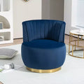 MAYEERTY Cuddle Chair Fluffy Velvet Swivel 360 for Bedroom Waiting Rooms