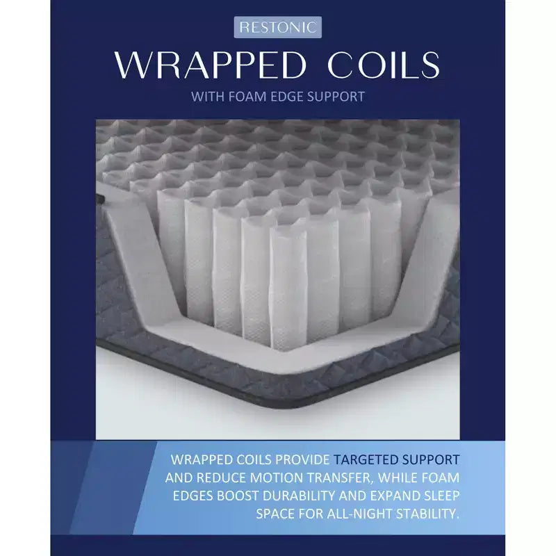 Matelas 9" double face Christopher Knight Home Quentin Foam Core par Restonic
