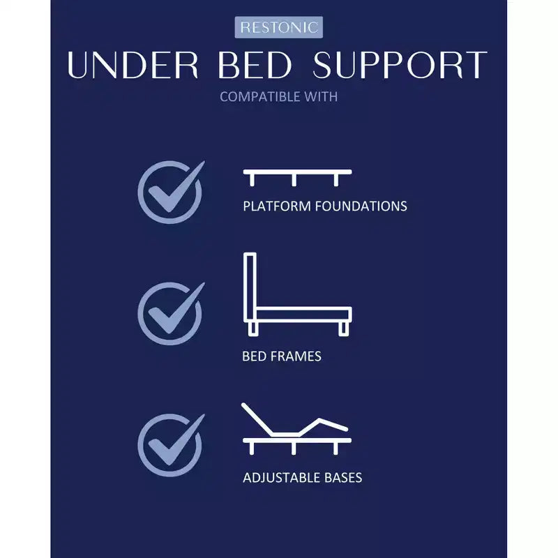 Matelas 9" double face Christopher Knight Home Quentin Foam Core par Restonic