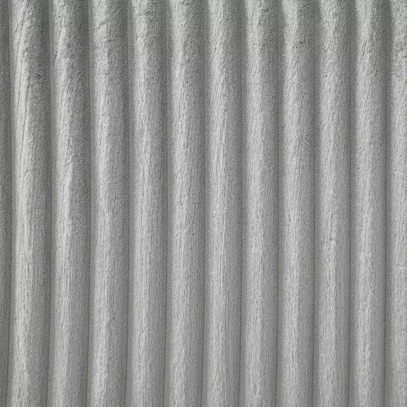 Grand canapé sectionnel en U de 129 pouces, canapé moderne rembourré en velours côtelé doux avec méridienne pour salon, beige