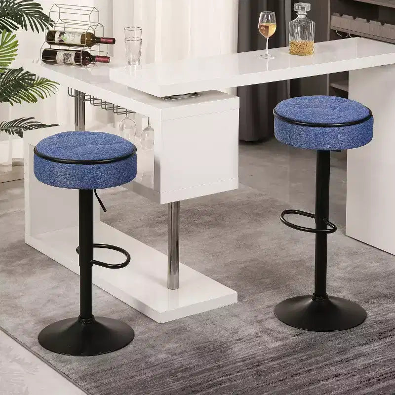 MAYEERTY L-Shaped Corner Desk with Monitor Stand, Drawers & Storage Shelves
