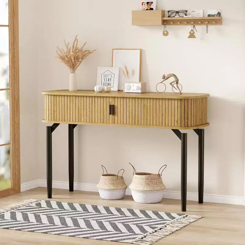 Console table,with storage space,sofa table,living room entrance table,used for hallway,kitchen
