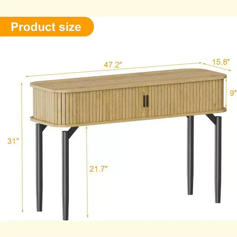 Console table,with storage space,sofa table,living room entrance table,used for hallway,kitchen