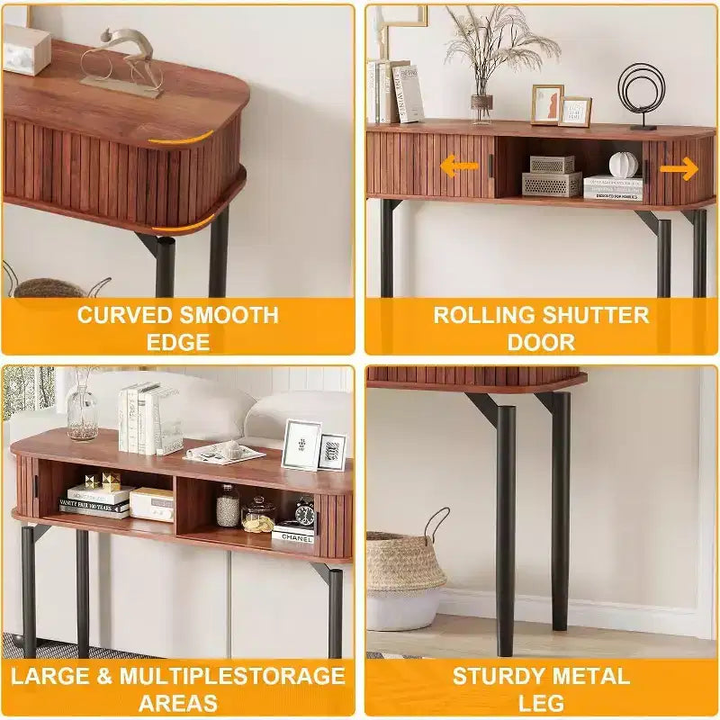 Console table,with storage space,sofa table,living room entrance table,used for hallway,kitchen