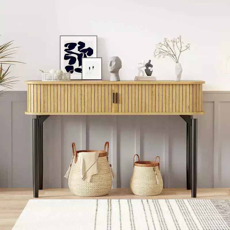 Console table,with storage space,sofa table,living room entrance table,used for hallway,kitchen