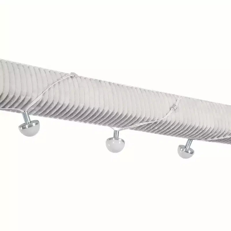 Lit de repos tapissé Merax de taille standard avec bandes lumineuses à LED