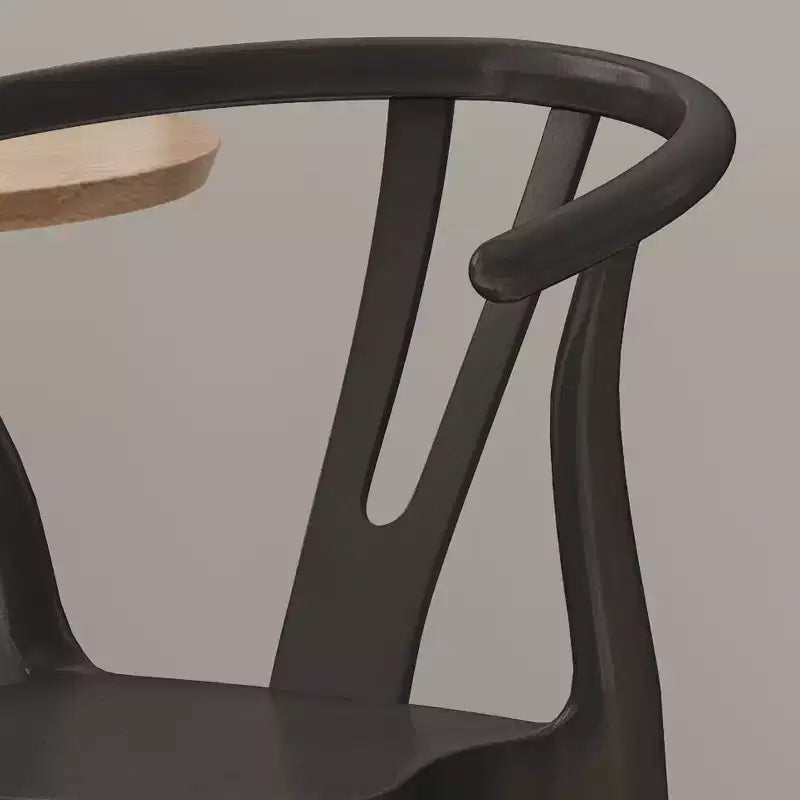 Okak Lot de 2 chaises de salle à manger modernes, chaises de salle à manger en tissu, chaises d'appoint de cuisine rembourrées avec dossier incurvé et cadre en métal