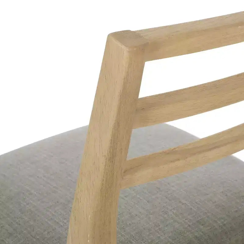 Okak Lot de 2 chaises de salle à manger modernes, chaises de salle à manger en tissu, chaises d'appoint de cuisine rembourrées avec dossier incurvé et cadre en métal