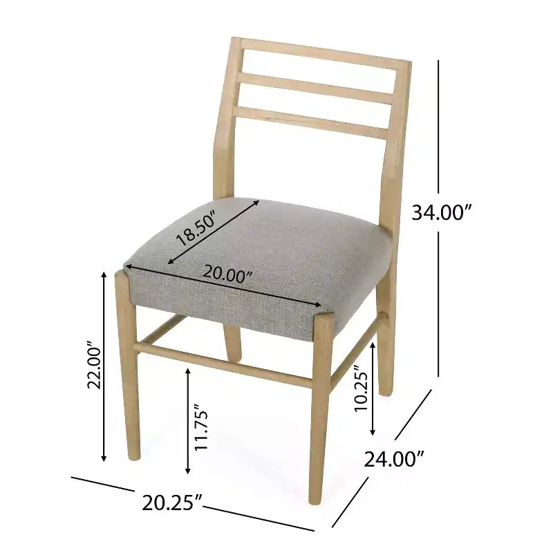 Okak Lot de 2 chaises de salle à manger modernes, chaises de salle à manger en tissu, chaises d'appoint de cuisine rembourrées avec dossier incurvé et cadre en métal