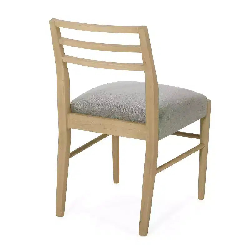 Okak Lot de 2 chaises de salle à manger modernes, chaises de salle à manger en tissu, chaises d'appoint de cuisine rembourrées avec dossier incurvé et cadre en métal