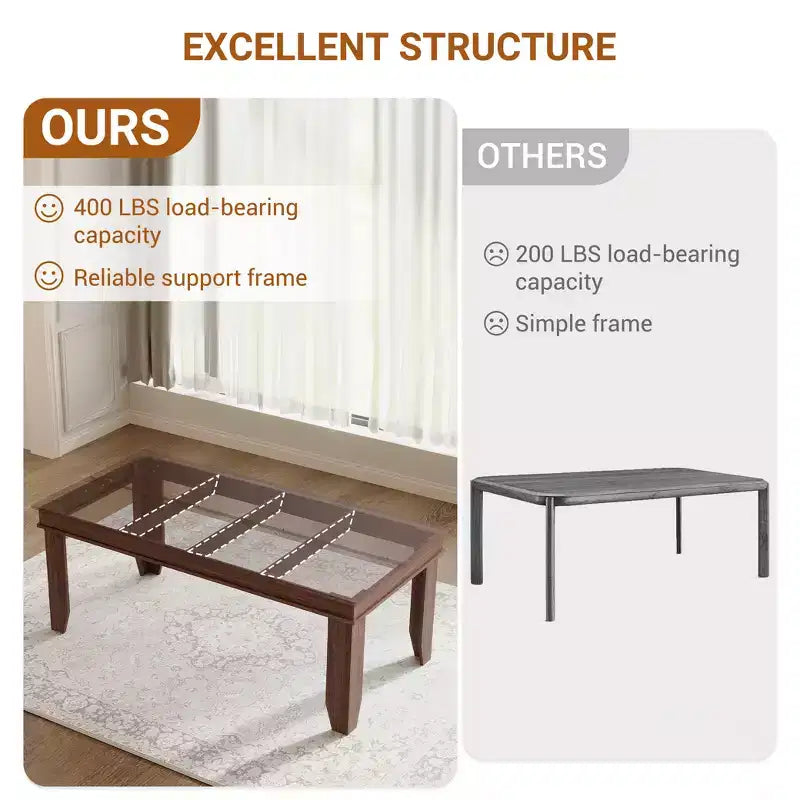 70.87 Inch Farmhouse Dining Table for 6-8 People, Thickened desktopRectangle Dining Room Table with Strong Legs for Living Room, Restaurant