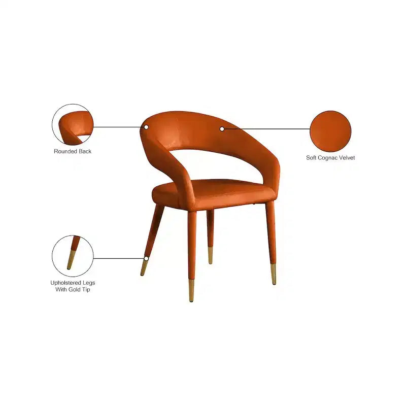 Meridian Furniture,Destiny Velvet Dining Chair