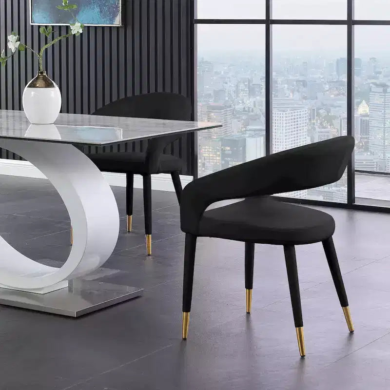 Meridian Furniture,Destiny Velvet Dining Chair