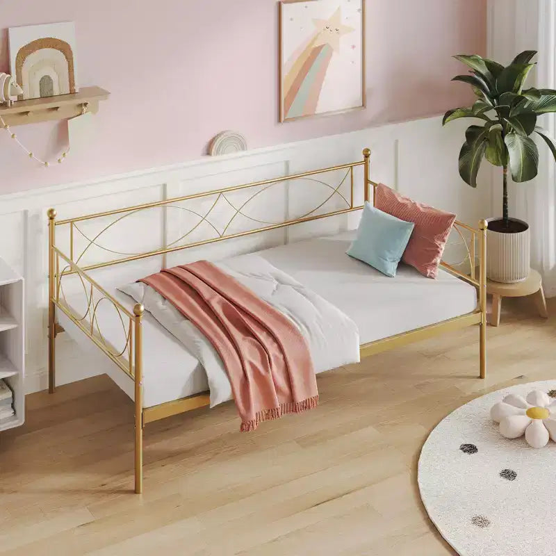 GustoWave Twin daybed, with Steel Slat Support
