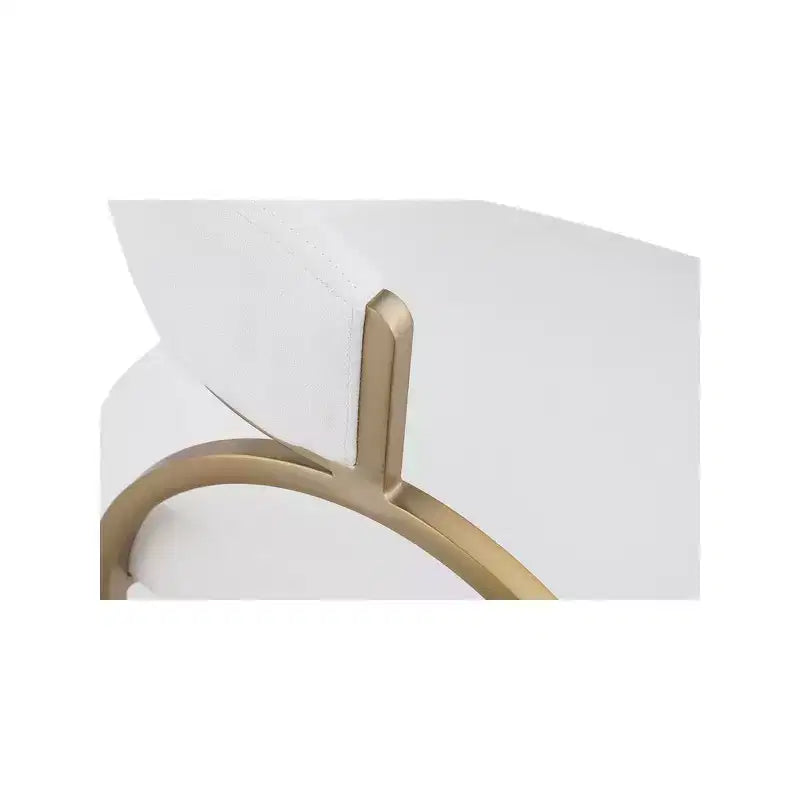 Meridian Furniture, Chaises de salle à manger en tissu texturé lin Privet, lot de 2