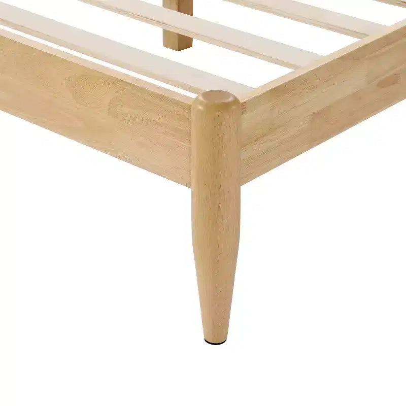 Christopher Knight Home Groth Modern Rubberwood Fleece Upholstered Bed