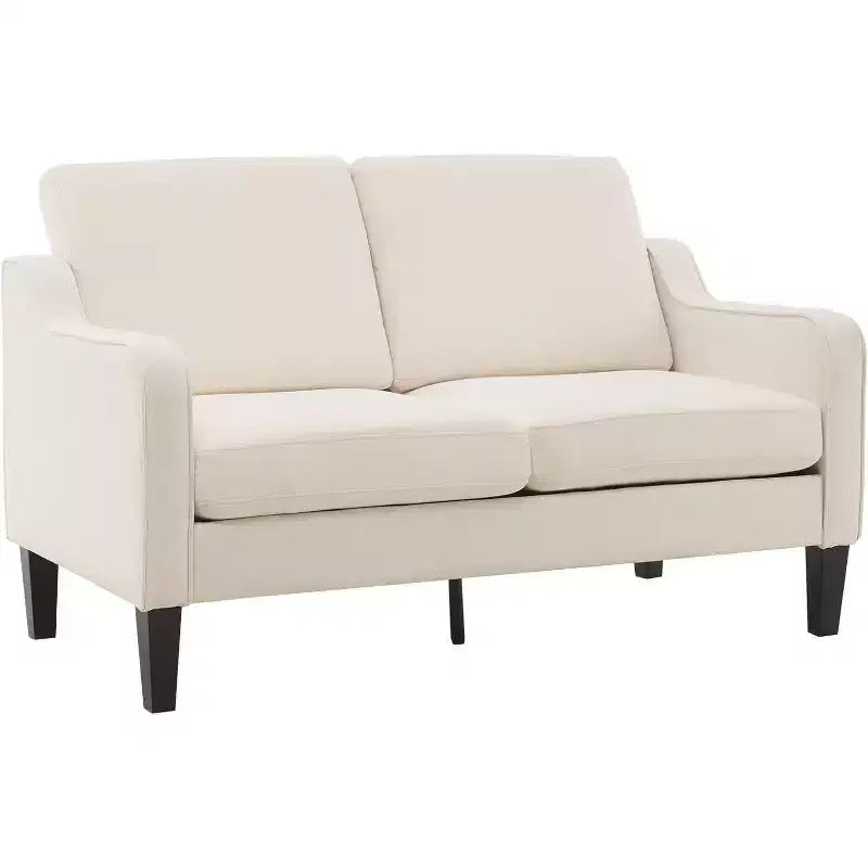 VINGLI Loveseat 53 Small Couches Loveseat Sofas for Living Room Mid Century Modern Sofa Couch