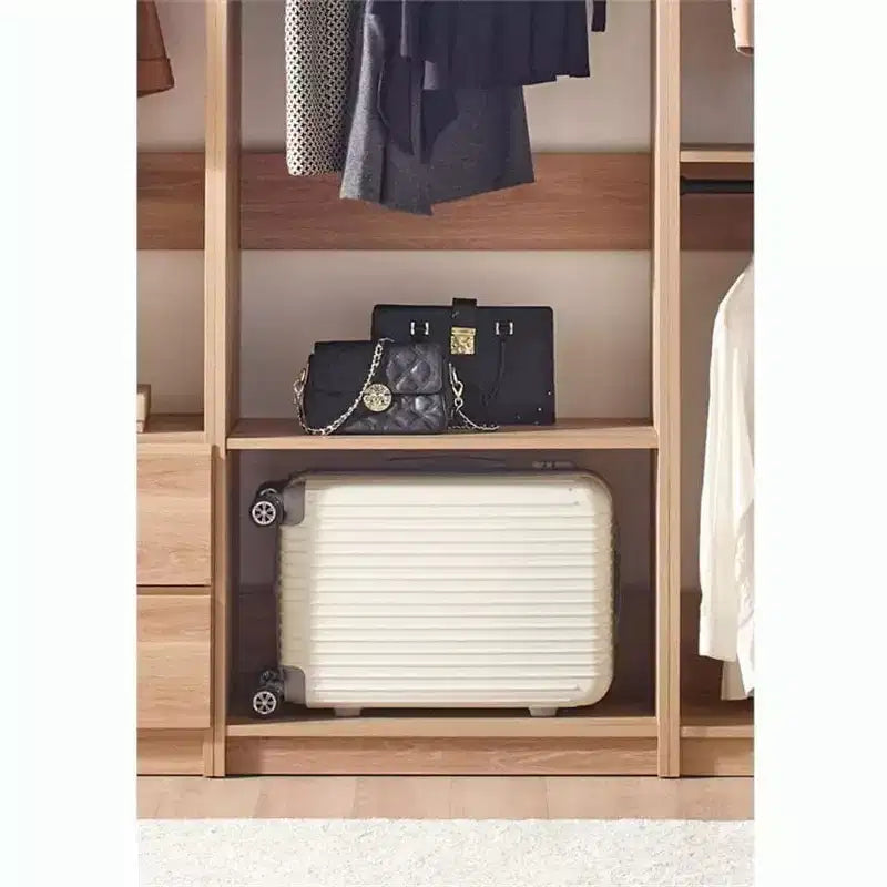 HomeStock Prosper Freestanding Walk in Wood Closet System