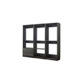 HomeStock Prosper Freestanding Walk in Wood Closet System