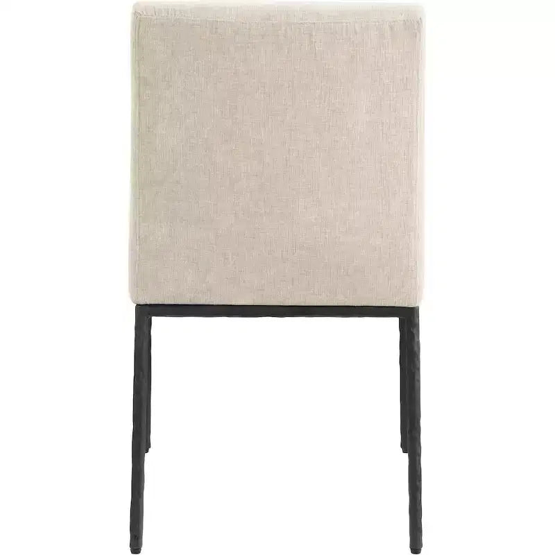 Meridian Furniture,Reeves Chenille Fabric Dining Chair, Set of 2