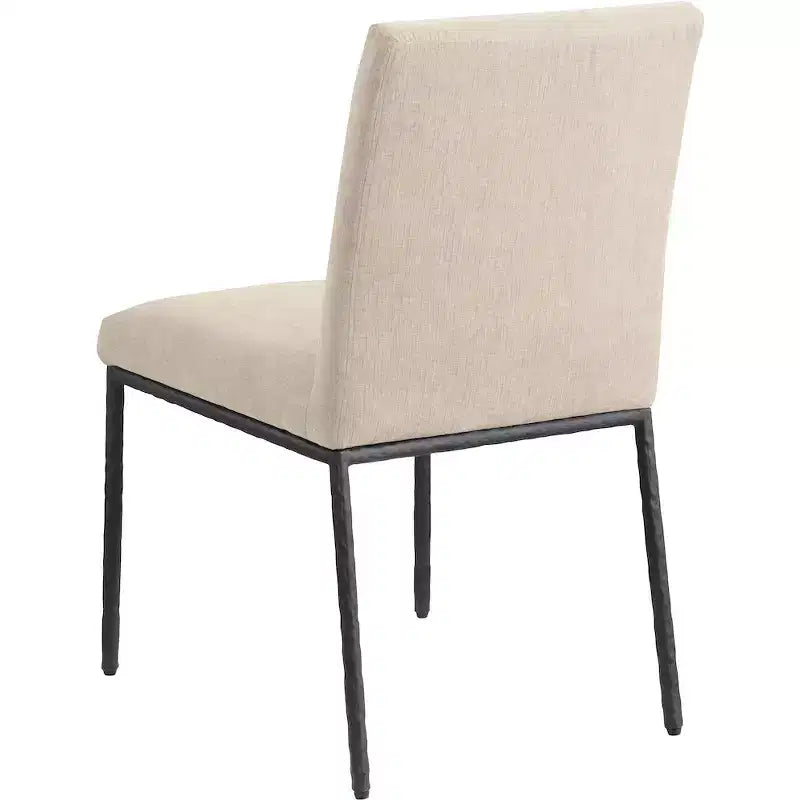 Meridian Furniture,Reeves Chenille Fabric Dining Chair, Set of 2