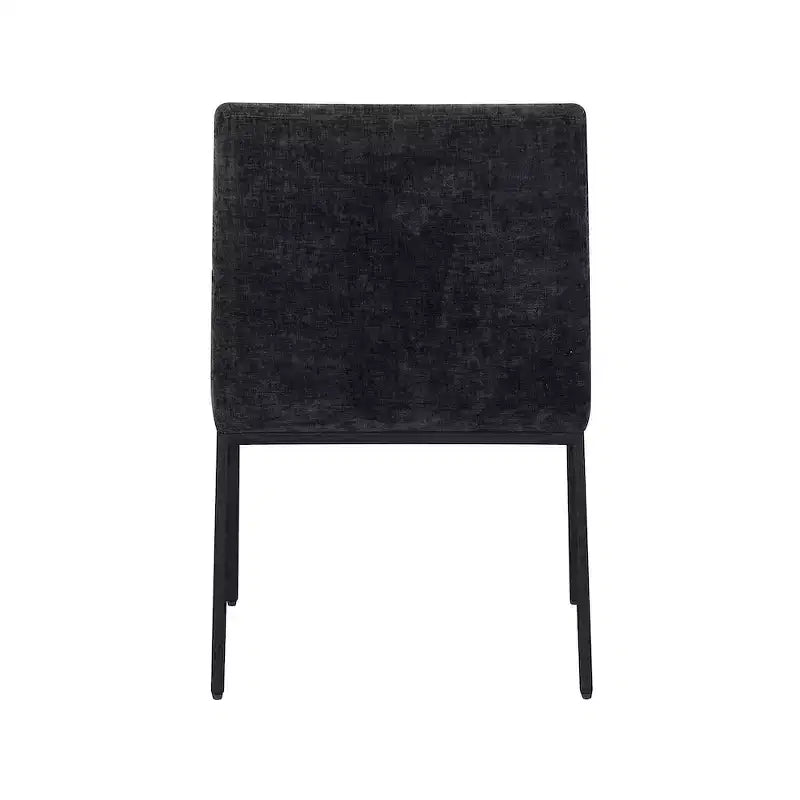 Meridian Furniture,Reeves Chenille Fabric Dining Chair, Set of 2