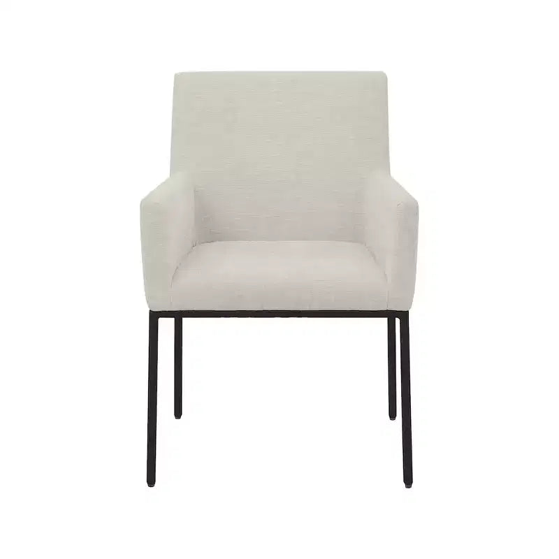 Meridian Furniture,Reeves Chenille Fabric Dining Chair, Set of 2
