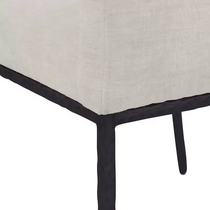 Meridian Furniture,Reeves Chenille Fabric Dining Chair, Set of 2