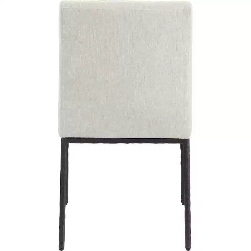 Meridian Furniture,Reeves Chenille Fabric Dining Chair, Set of 2