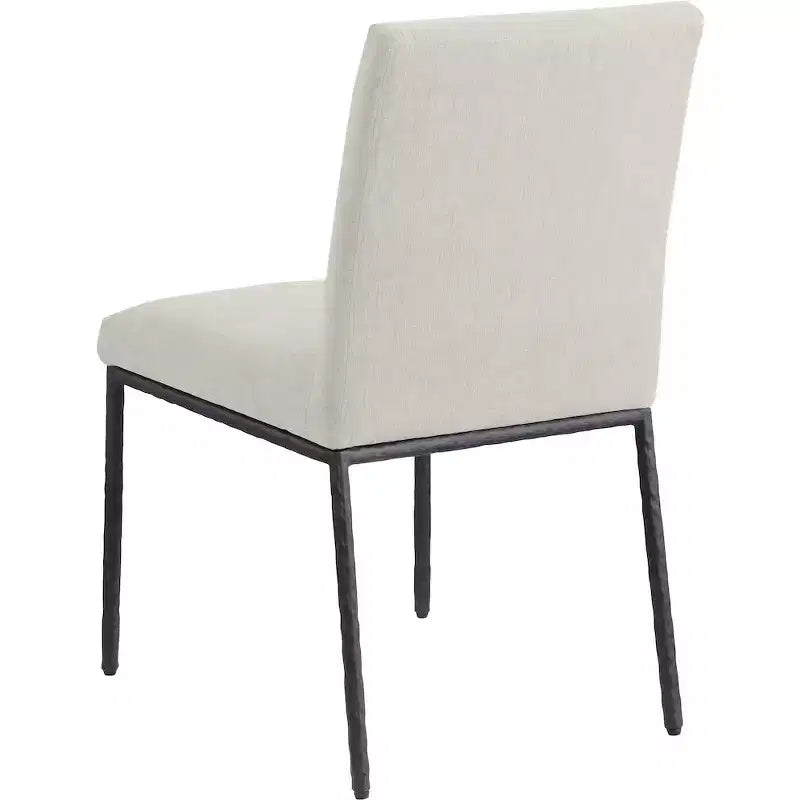 Meridian Furniture,Reeves Chenille Fabric Dining Chair, Set of 2