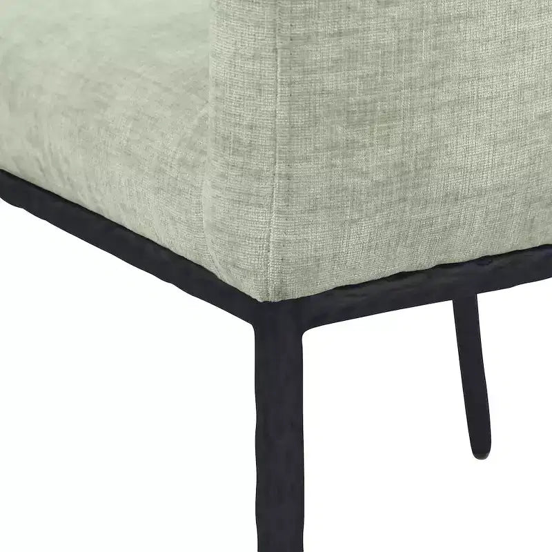 Meridian Furniture,Reeves Chenille Fabric Dining Chair, Set of 2